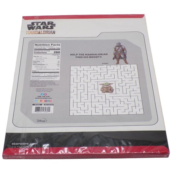 Star Wars Mandalorian Holiday Countdown Advent Calendar 24 Milk Chocolates - Picture 3 of 3